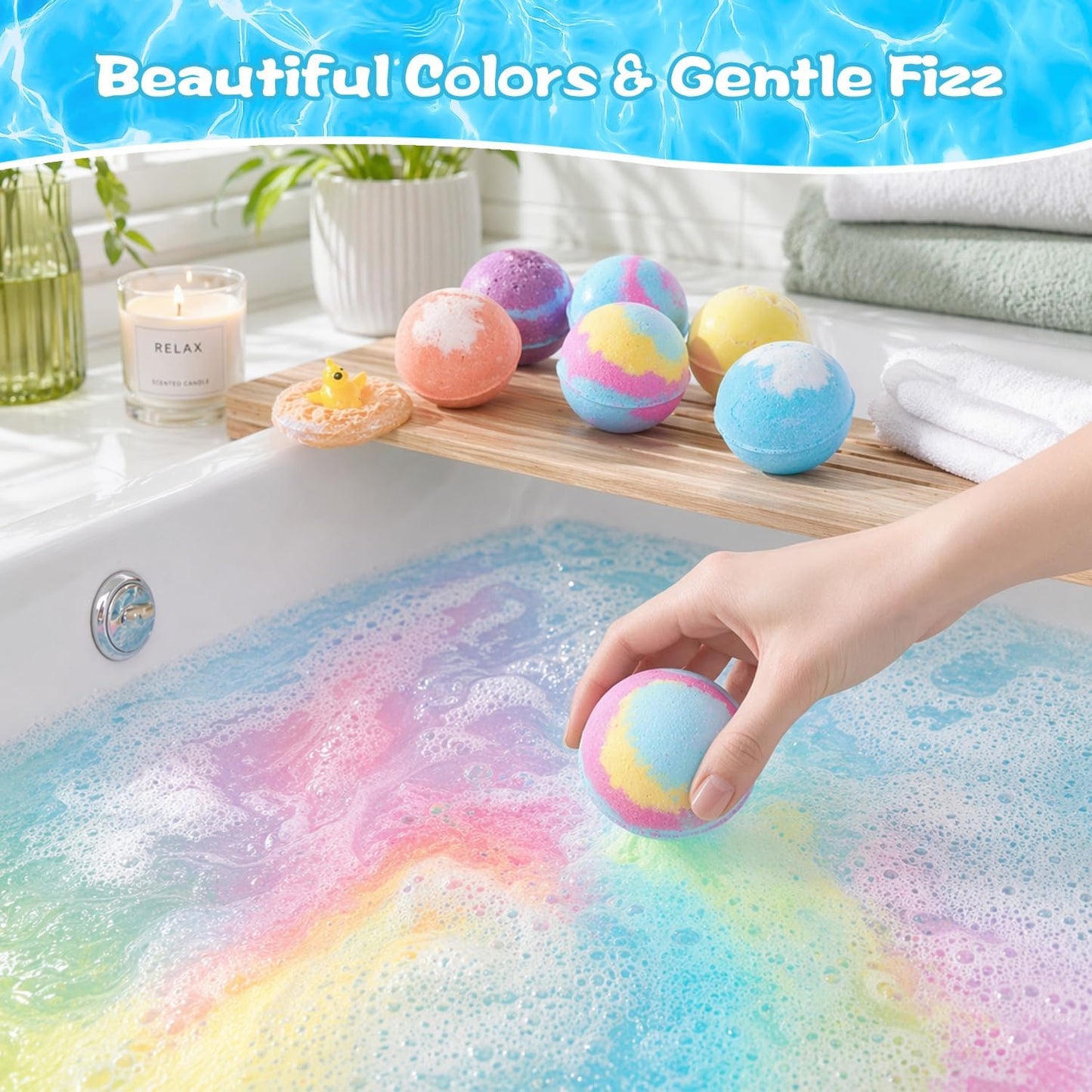 Bath Bombs Play Fizz Bubble Bath Ball