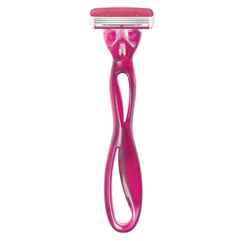 Bic Bic Simply Soleil Click Women Triple Bladed Disposable Razors, 1 Handle 6 Cartridges 1 Ea