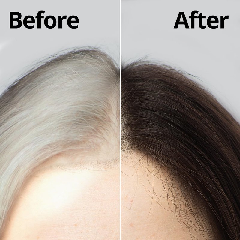 Daeng Gi Meo Ri – Korean Herbal Hair Dye Color Cream [Dark Brown] - PPD-Free Gray Coverage, Hair Protection, High-Keratin Formula, 5 Oz
