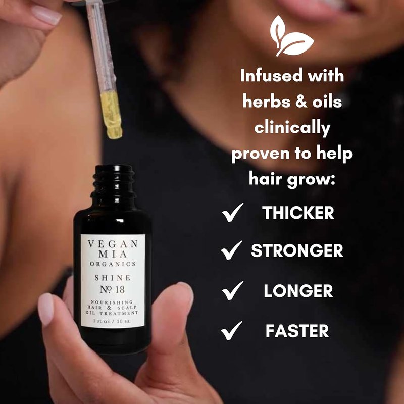 Mia Organic Rosemary Oil for Hair Growth - Nourishing Scalp Treatment with Castor Oil, 1 fl oz