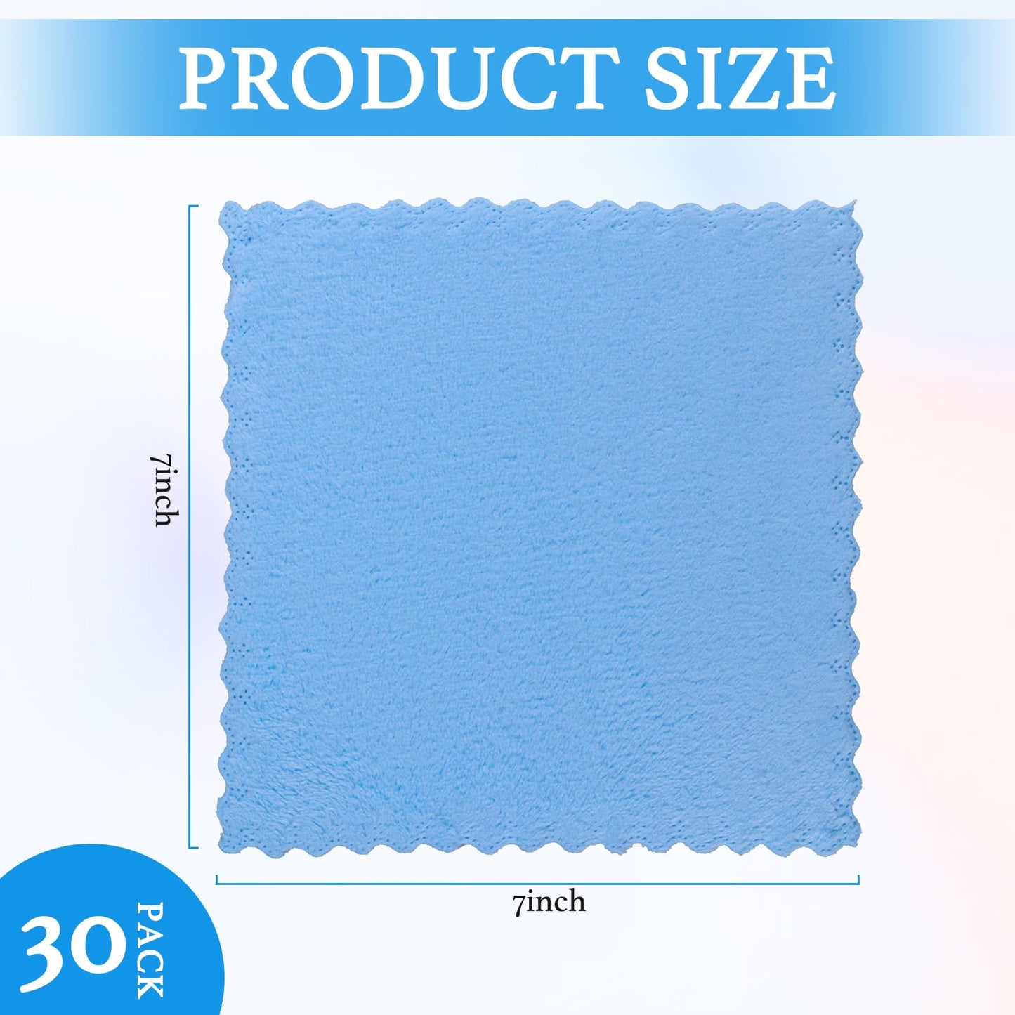 Vermiels Makeup Remover Cloths 30 Pack, Soft Premium Coral Velvet Facial Cleansing Towels 7x7 Inch, Microfiber Reusable Washcloths for Face, Eye, LipsTowels Facial Cleansing Cloths for Women