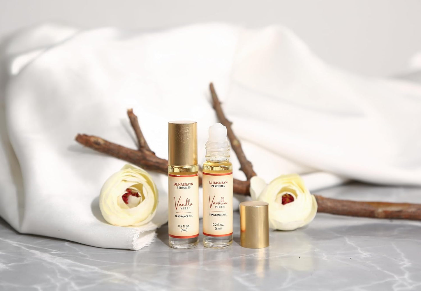 Vanilla Vibes Fragrance Oil Roll-On Perfume - Alcohol-Free, Long-Lasting | 6ML (0.20 fl oz)