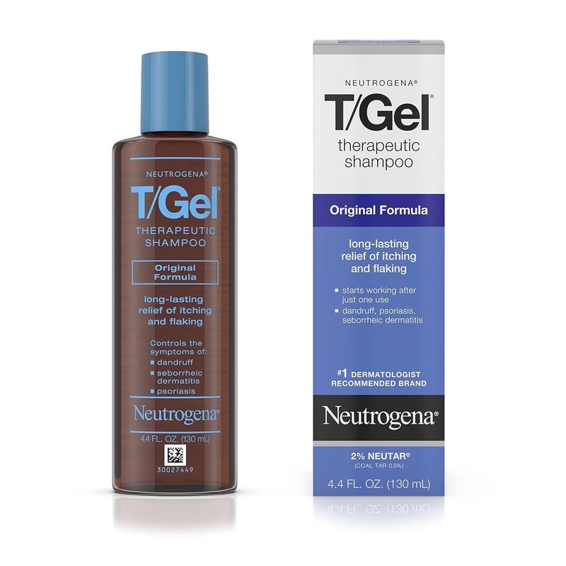 Neutrogena T/Gel Anti-Dandruff Shampoo - Psoriasis & Seborrheic Dermatitis Relief | 4.2 fl. oz