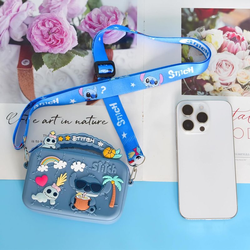 Crossbody Handbag - Cute Mini Anime Coin Wallet with Adjustable Shoulder Strap | Kawaii Money Bag for Gifts