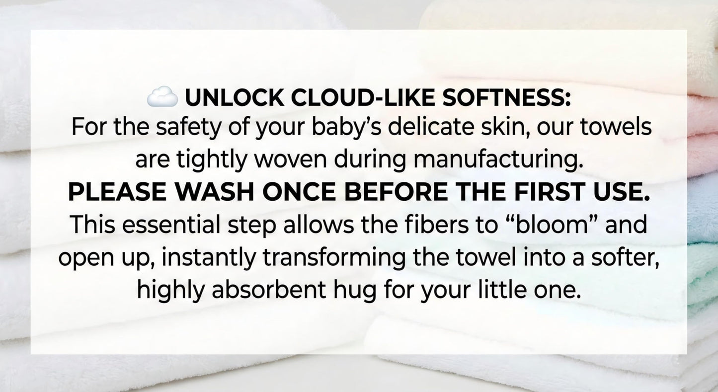 Gucilulu Hooded Baby Towel - Premium Soft Bath Towel for Baby, Newborn,Infant - Ultra Absorbent,Natural Baby Stuff Towel, Soft Coral Velvet Coral Fleece Bath Towel for Boys and Girls (Happy Dinosaur)
