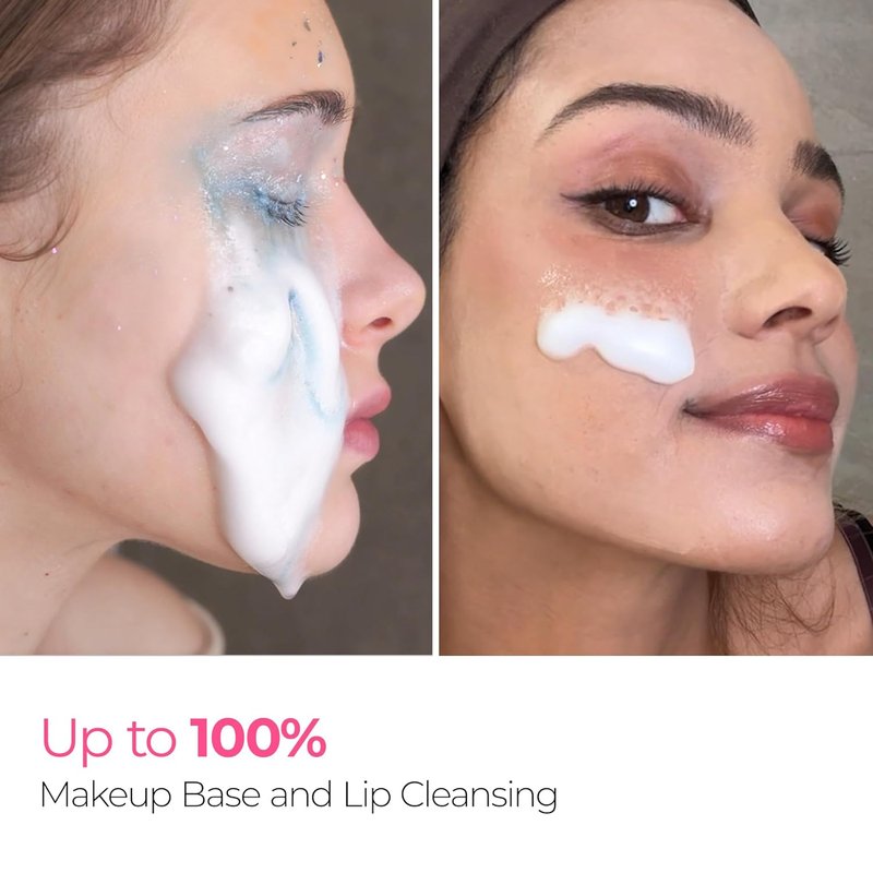 Dr. Melaxin Melting Bubble Foaming Cleanser - Gentle Micellar Makeup Remover with Calamine & Niacinamide for Sensitive Skin