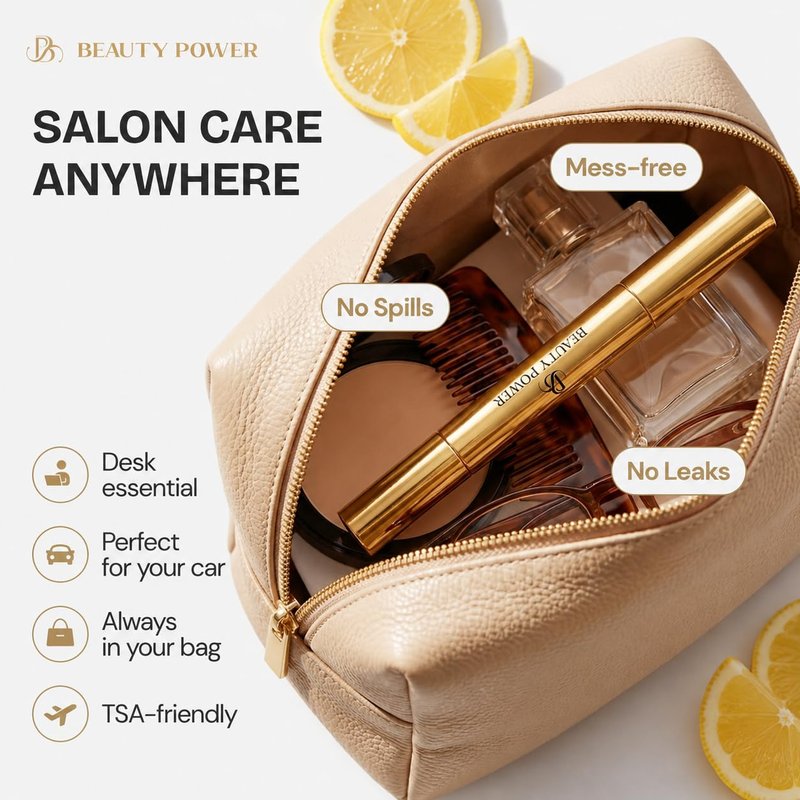 Nail Strengthening Cuticle Pen - Beauty Power Oil with Vitamin A, D, E & Natural Oils | Lemon Scented
