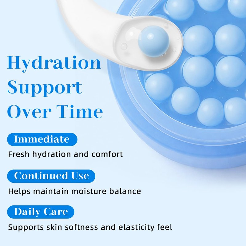 FIUMOT Hyaluronic Capsule Cream | Long-Lasting Hydration, Barrier Support & Daily Moisture Care for All Skin Types | Panthenol & Ceramides 2.12 oz