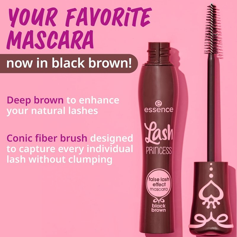 Lash Princess Mascara - Intense Volume & Definition in Brown | Vegan & Cruelty-Free