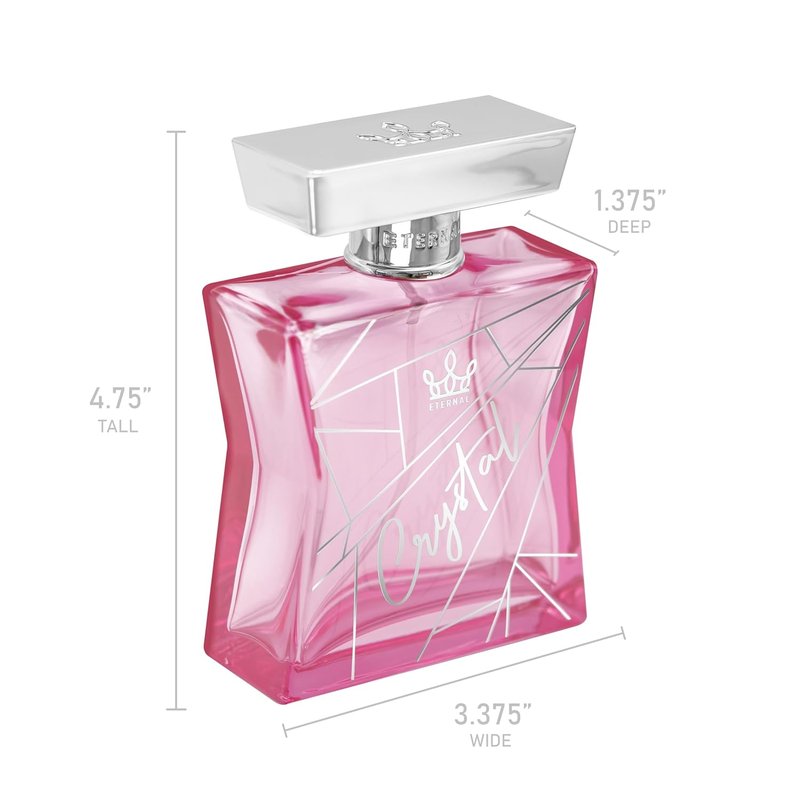 Eternal Fragrance - Bright Crystal Inspired Eau de Parfum - 3.4 oz | Long-Lasting Vegan Perfume for Women