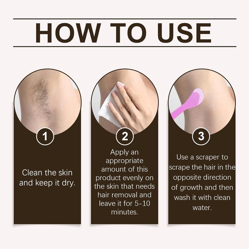 Regine Switzerland Hair Removal Cream - Sensitive Skin Formula for Face, Body & Bikini Area | Fragrance-Free, 100g