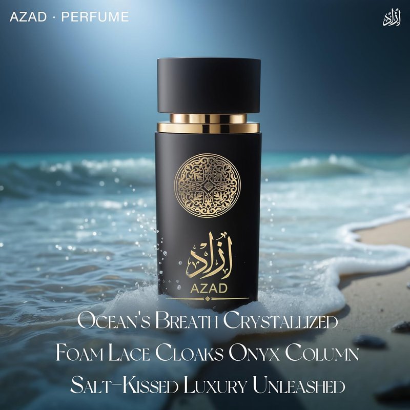 A CENTER Cologne for Men - 4-Piece Gift Set with AZAD, AZAD Blue & Lion Black - 100ml Each