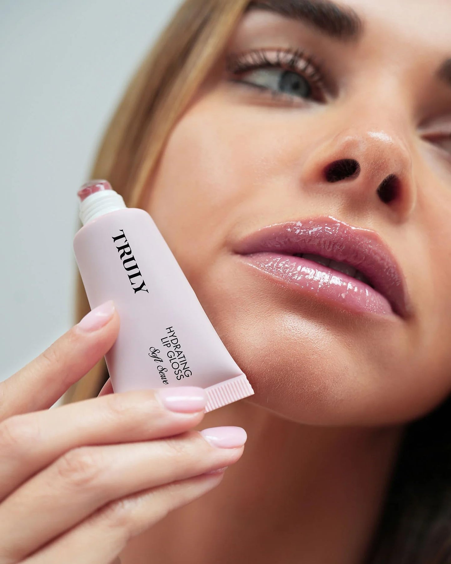 Truly Beauty Soft Serve Hydrating Lip Gloss | High Shine & Tinted, Infused with Hyaluronic Acid, Jojoba Oil & Shea Butter
