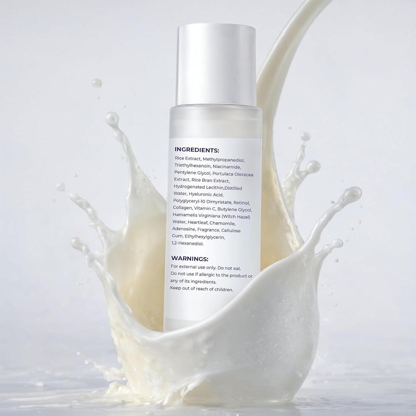 VALITIC Rice Toner - Milky Hydrating Face Toner with Niacinamide & Rice Extract | 200 ml, 6.76 fl oz