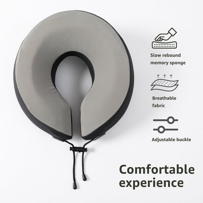 Dahoon Holly Ergonomic Face Down Pillow with Premium Memory Foam for Post-Surgery Recovery, Comfortable Sleep, and Massage | Features Adjustable Strap, Breathable Fabric, and Air Circulation Design