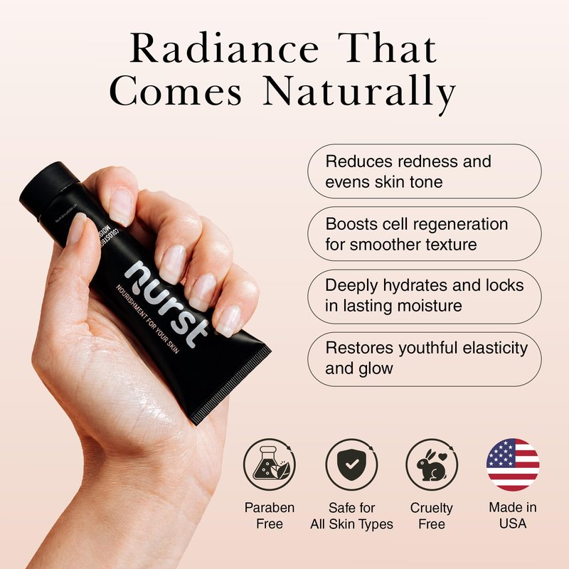Nurst Colostrum Daily Face Moisturizer - Lightweight Hydrating Cream with Natural Citrus Scent - Daily Facial Moisturizer for All Skin Types - Niacinamide Hyaluronic Acid 0.5 Fl oz.