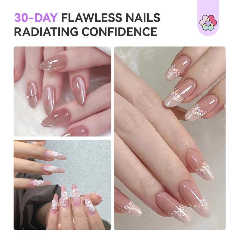 SAVILAND SSPro X Gel Nail Glue: 30-Day Long-Lasting Solid Nail Glue Gel Strong Adhesive Glues 20 g U V Curing Needed Nail for Press On DIY Manicure Home Use