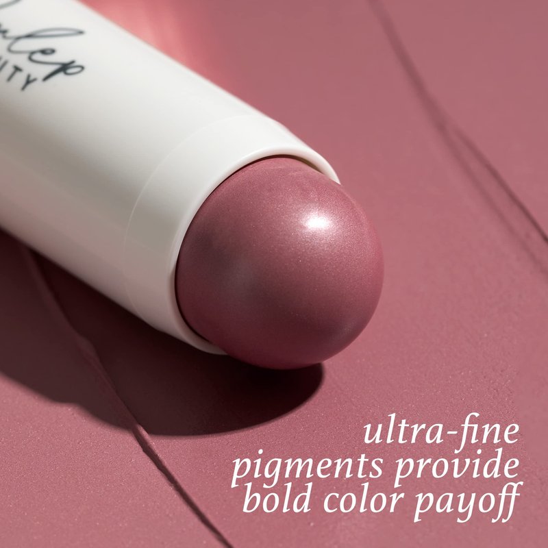 Julep Skip The Brush Cream to Powder Blush Stick - Rose Gold - Blendable and Buildable Color - 2-in-1 Blush and Lip Makeup Stick