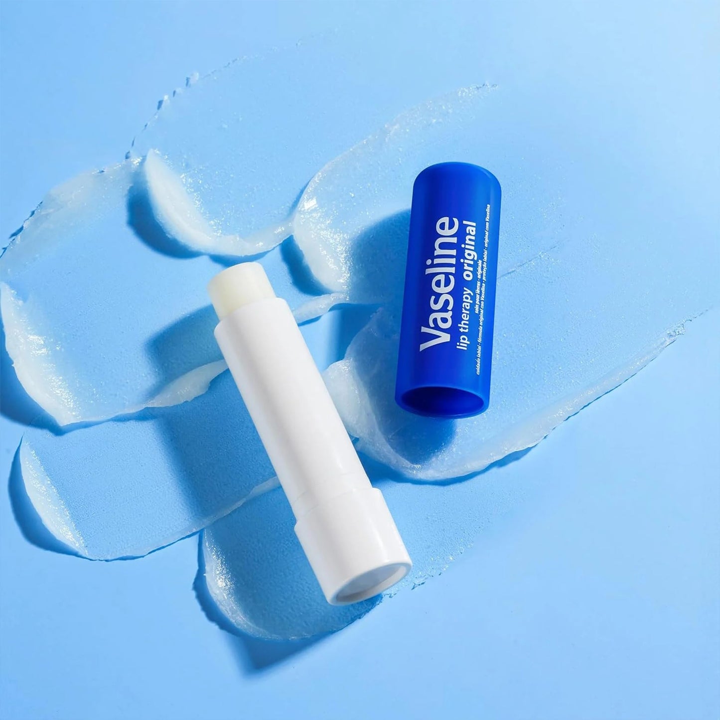 Vaseline Lip Therapy Bulk Lip Balm Rosy Lips & Original 12-Packs, 24 Sticks Total, 0.16 Oz Ea