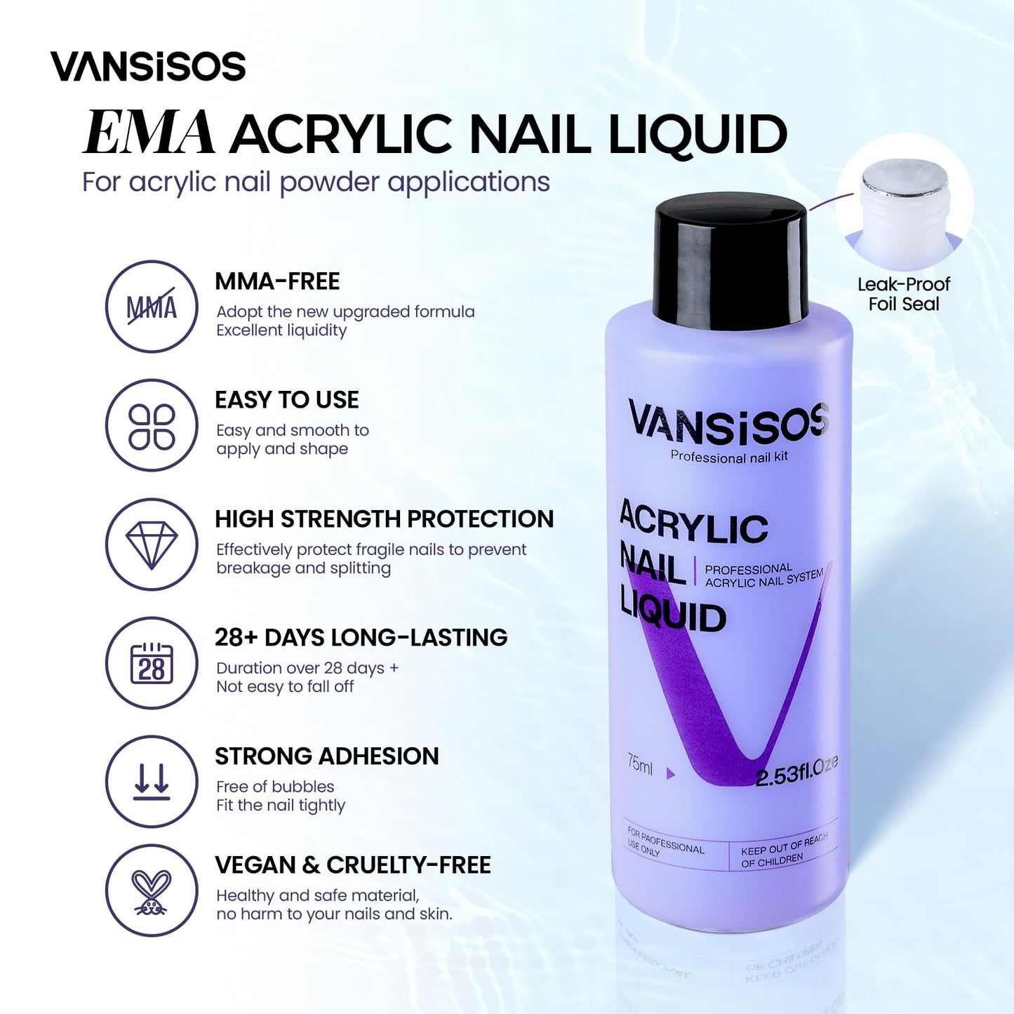 VANSISOS Acrylic Nail Kit for Beginner: Complete Set with 24 Colors Acrylic Powder & Liquid Long Last Durable Quick Dry for Nail Manicure with Nail Drill and Basic Accessories