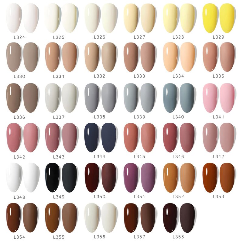 Dark Red Gel Nail Polish - 16ml Soak-Off UV LED for DIY Nail Art | Vintage Red Shade L350