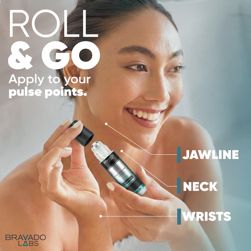 Bravado Labs Pheromones Perfumes for Women - Unisex Cologne with Enhanced Scents - Roll On Perfume Oil for Confidence and Appeal - 10ml