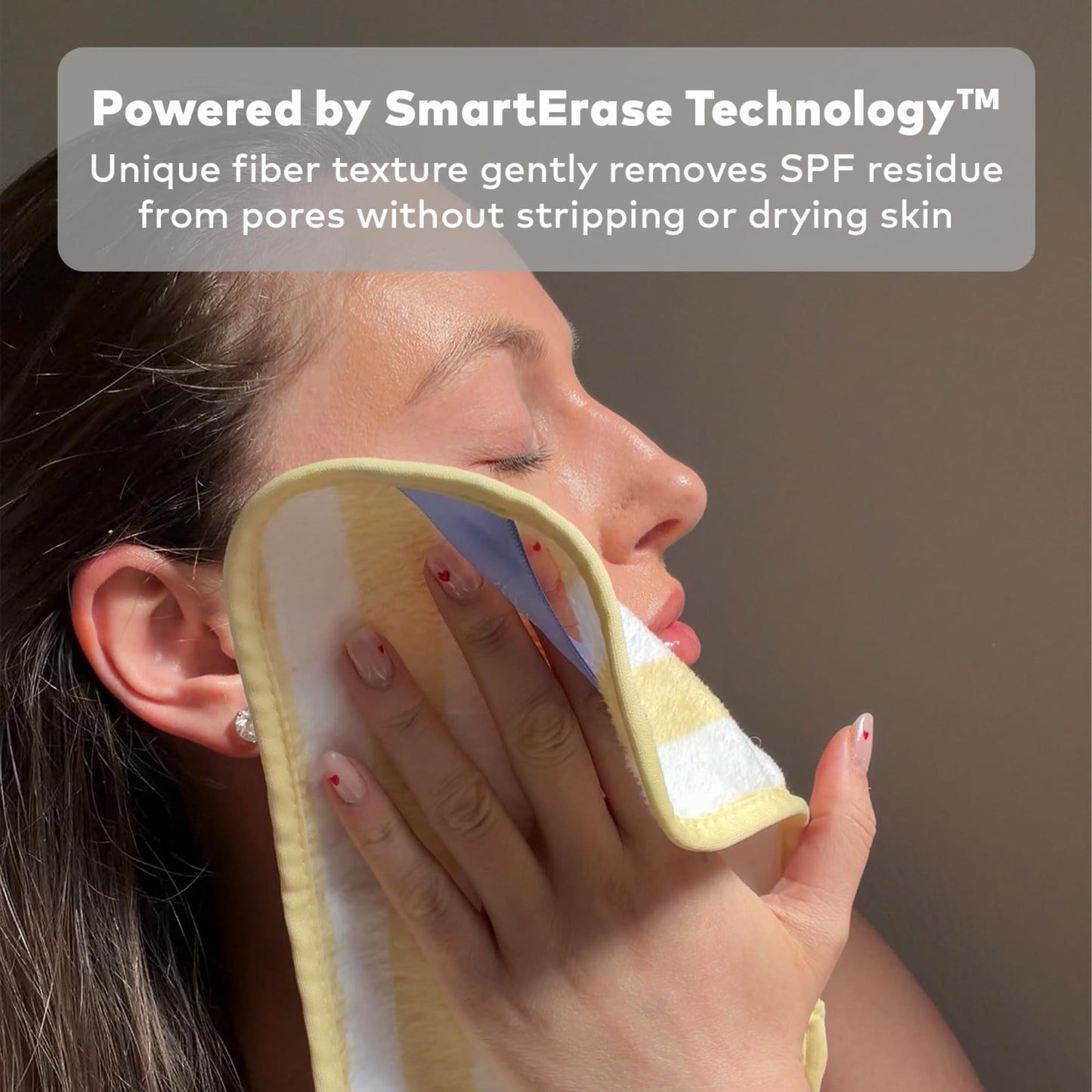 The Original Sunscreen Eraser, Effortlessly Remove Zinc & Mineral Sunscreen Using Only Water, 1 ct.