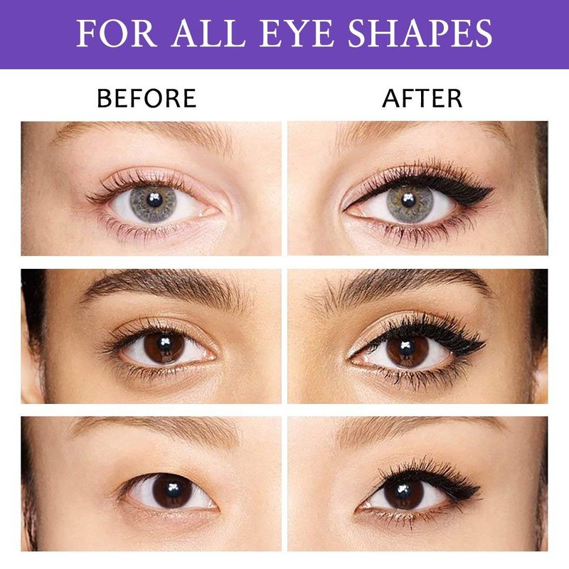 iMethod Eyeliner Stamp 2 Pens Winged Eyeliner Stamp, Perfect Wing Cat Eye Stamp, Long Lasting Liquid Eye Liner, Waterproof & Smudgeproof Makeup