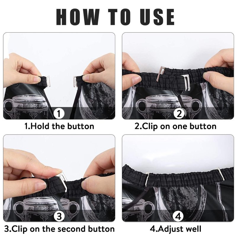 Barber Cape for Men - Waterproof Hair Cutting Capes for Adults and Stylists