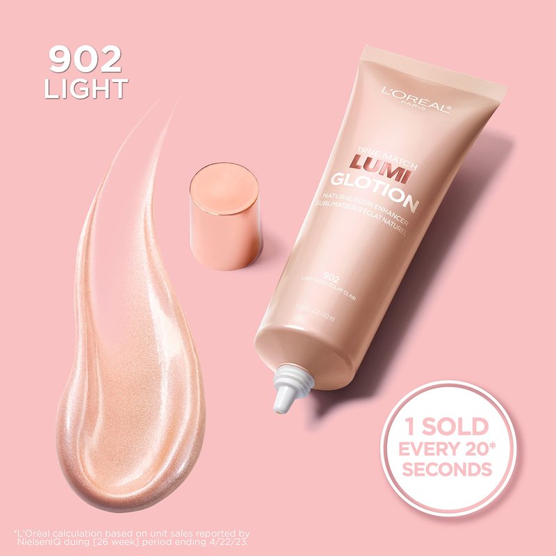 L’Oréal Paris Lumi Glotion Deep and Light Bundle, Highlighter and Bronzer For Radiant Glow, Pack of 2