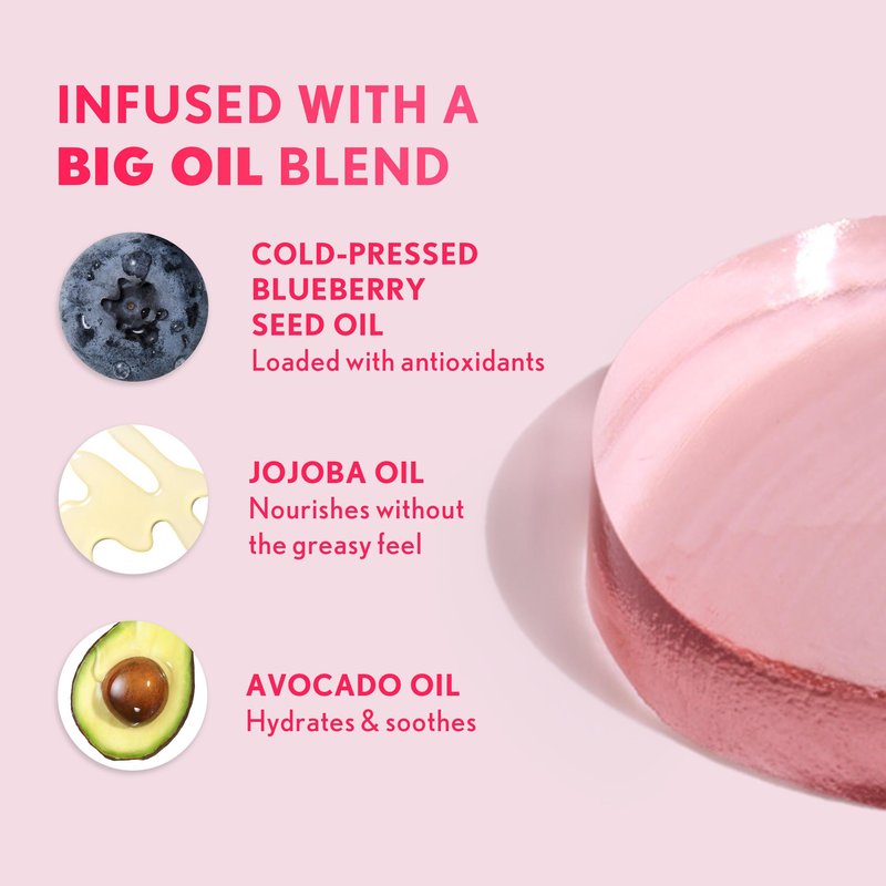 COVERGIRL Clean Fresh Yummy Big Oil Stick, Flavored Lip Oil, Dewy Finish, Non-Greasy - 160 Honey, I Glow (Sheer Dusty Rose)