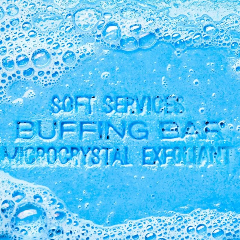 JIGME CALA SOFT.SERVICESS Buffing Bar Microcrystal Exfoliating Body Bar for KP and Ingrown Hair (2 pack, 7.5 oz)