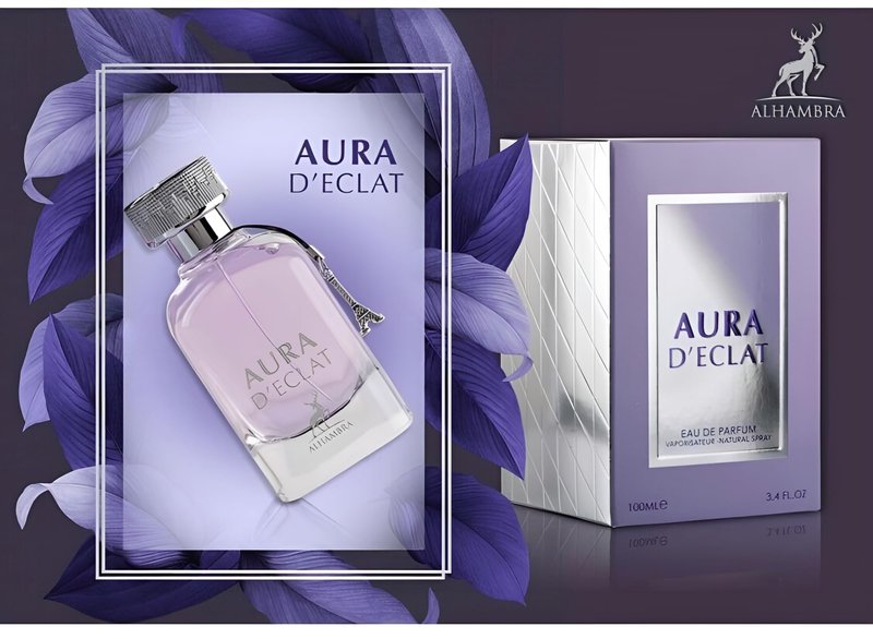 Maison Alhambra Aura D'eclat Eau De Parfum Spray for Women 3.4 Ounce