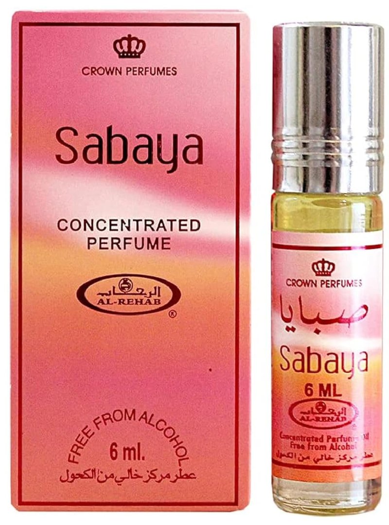 Al Rehab Sabaya Concentrated Perfume Rollerball - Unisex 6 ML | Long-Lasting Fragrance