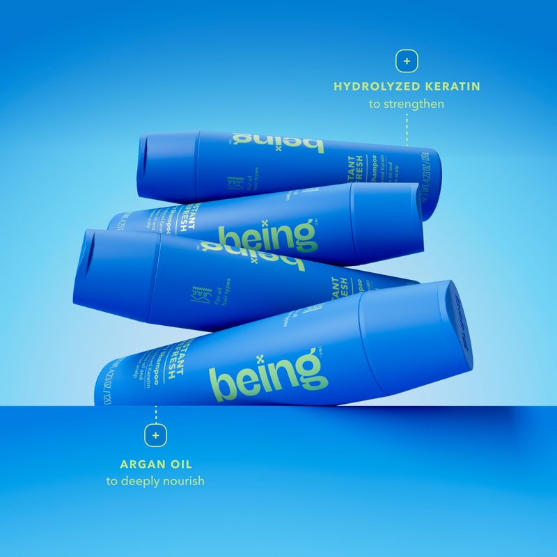 being INSTANT REFRESH Dry Shampoo with Keratin 4.23 OZ(Pack of 2)