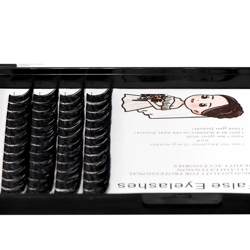 Bodermincer Black/Brown Color Natural Lash Clusters 84pcs Wispy Eyelash Clusters Eyelash Extensions D Curl Individual Lashes Natural Look Lashes with Thin Lash Band (10MM)