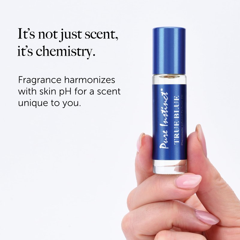 Pure Instinct Roll-On - The Original Pheromone Infused Essential Oil Perfume Cologne - Unisex For Men and Women - TSA Ready