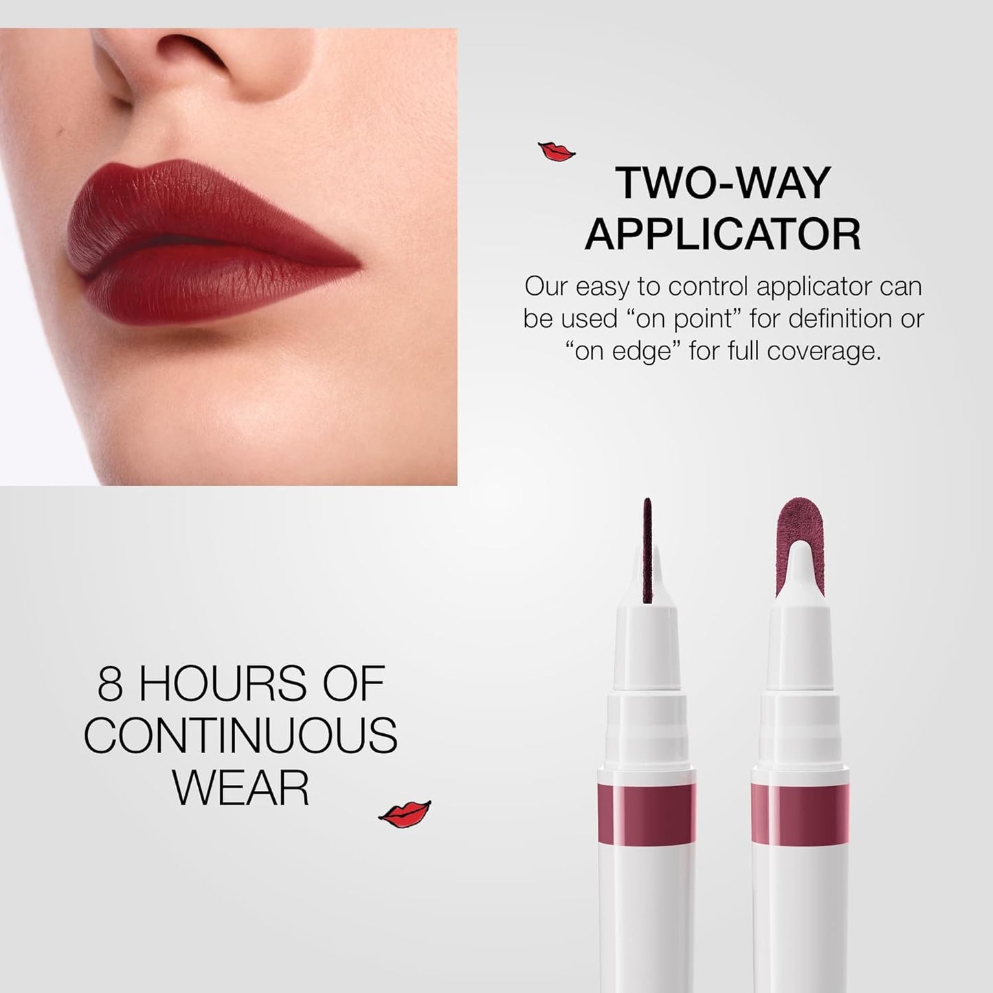 Stila Calligraphy Lip Stain - Long-Lasting, Moisturizing Tint | Lightweight, Sheer Buildable Color