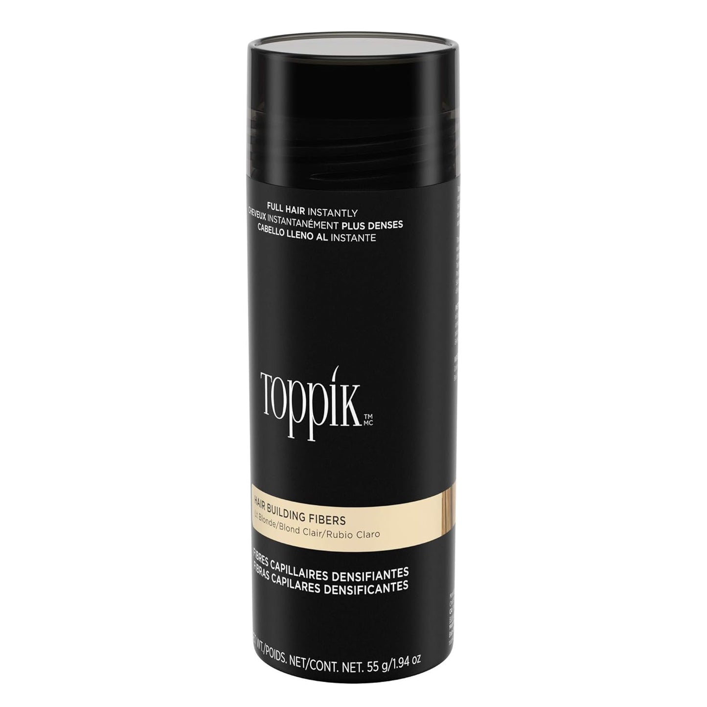 Toppik Hair Building Fibers - Instantly Thicker & Fuller Hair | 9 Shades Available, 4 Size Options