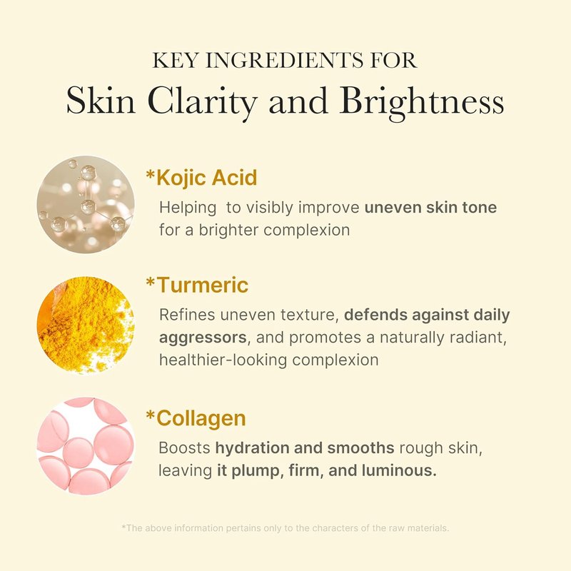 Kojic Acid Turmeric Overnight Peel Off Mask - Brightens & Defends Skin Stress | 2.53 fl. oz.