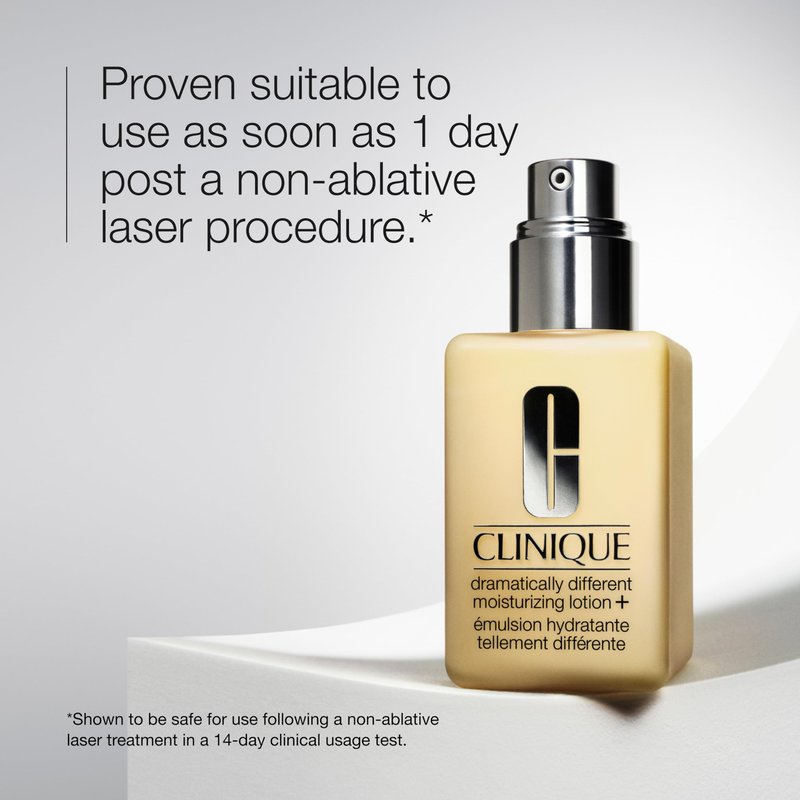 Clinique 3-Step Dramatically Different Moisturizing Lotion+ | Face Moisturizer For Dry to Dry Combination Skin Types | With Glycerin | Hydrating, 1.7 Fl Oz