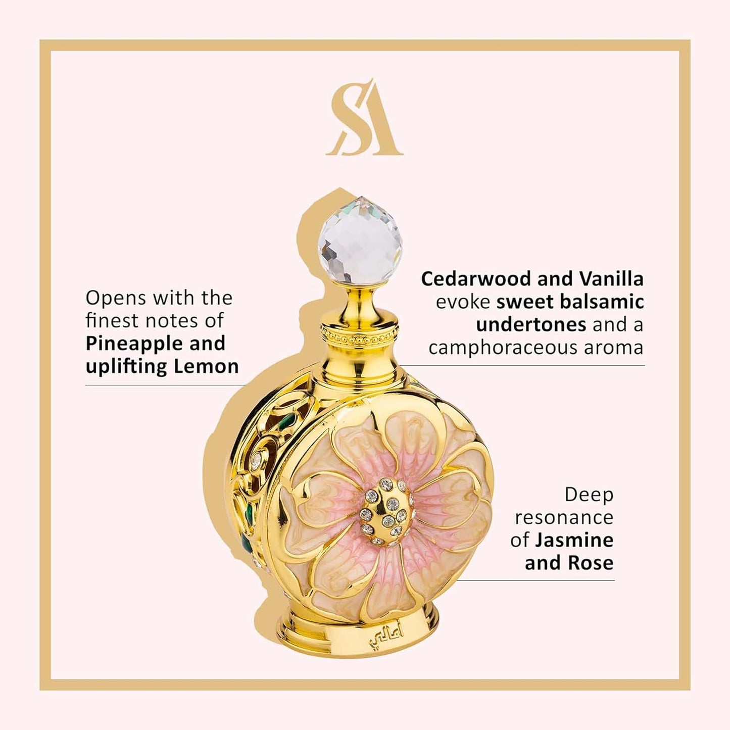 Swiss Arabian Amaali | Luxury Personal Perfume Oil - Long-Lasting Seductive Fragrance - 0.5 Oz