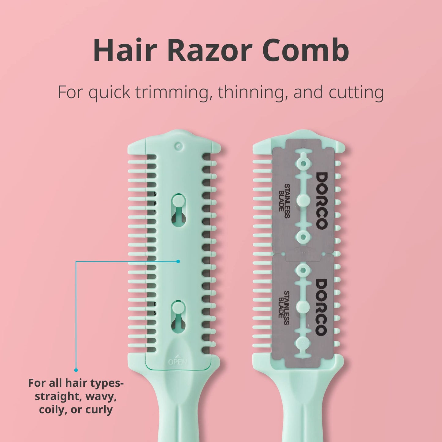 Tinkle Hair Cutter and Comb (1 Pack)