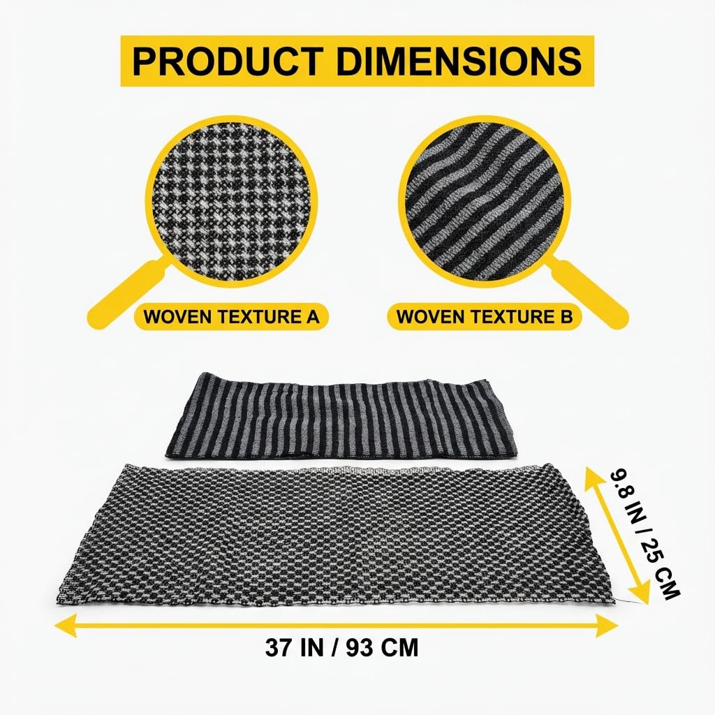 Ryetvok 2pcs Blissall Exfoliating Shower Towel,2-in-1 Advanced Exfoliatings Microfiber Towels, Premium Scrub Wash Cloth for Body Face,exfoliating Towels-Body Scrubber with 2 Sides for All Skin Types