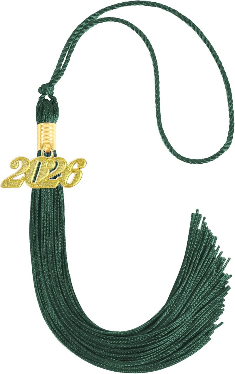 2026 Green Graduation Tassel - Perfect Accessory for Cap & Ceremony Decoration