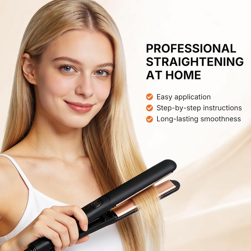Karseell Maca Essence Hair Treatment Kit - 12 Weeks of Professional Straightening for All Hair Types