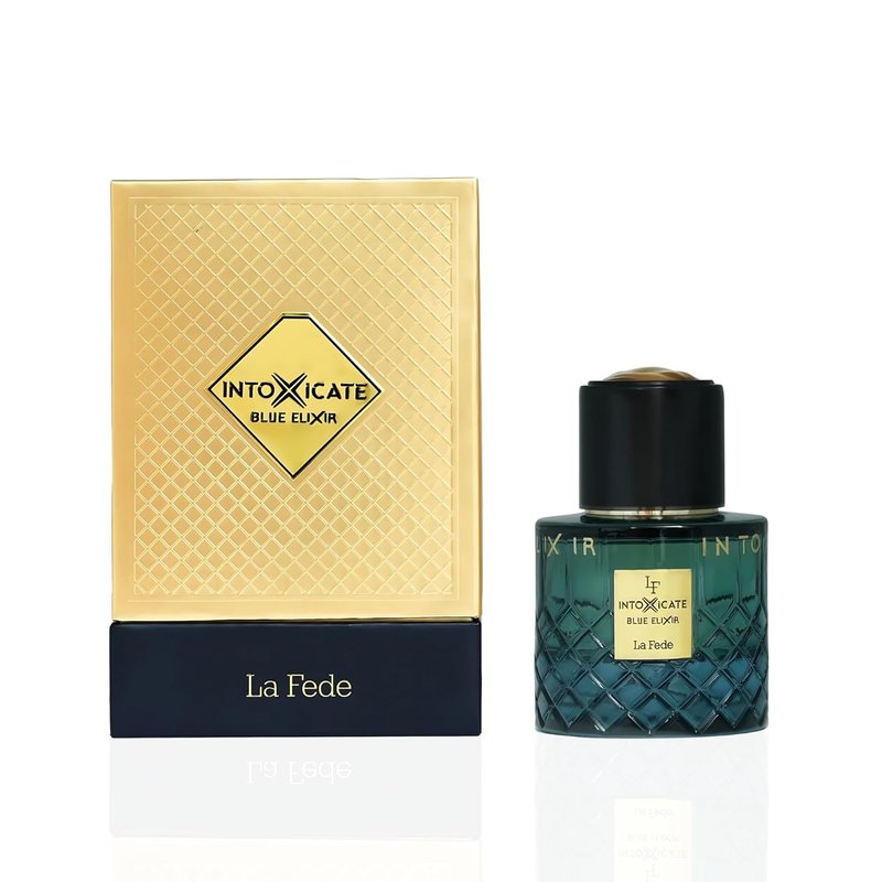 Intoxicate Blue Elixir Arabian Perfume for Men - Long Lasting 100ML Eau De Parfum | Luxurious Fruity Scent