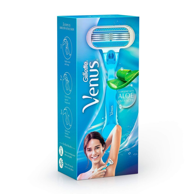 Gillette Venus Original Women's Razor 1 Razor Handle And 1 Cartridge, 1.000 Count