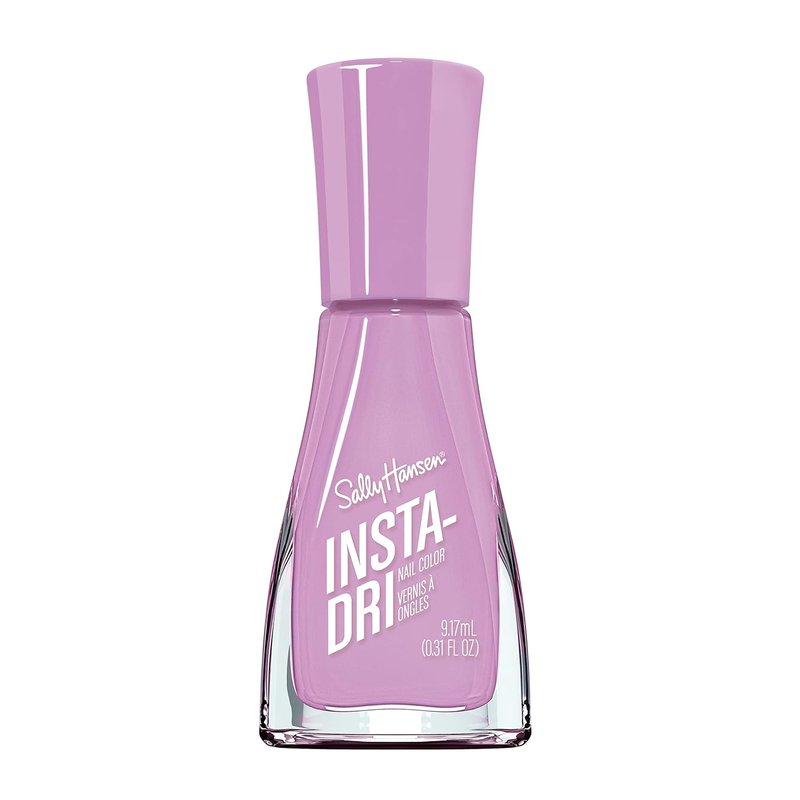 Sally Hansen Insta-Dri Nail Polish - Quick Dry, Streak-Free Shine | Light Lavender, Opaque Finish | 460 Traveling Light