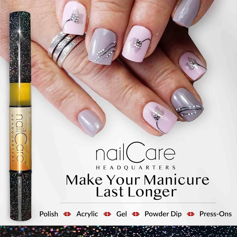 Simply Pure Cuticle Oil Pen by Nail Care Headquarters - Strengthen & Nourish Damaged Nails | Milk & Honey Scent